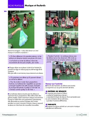 Activités de danse