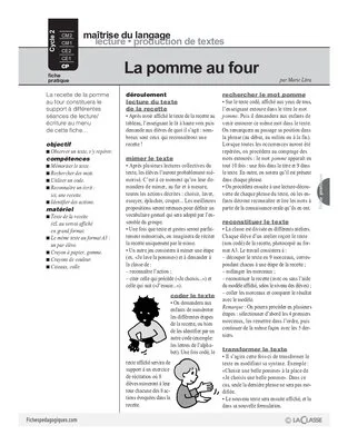 La pomme au four