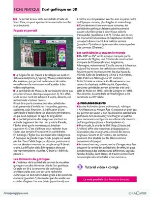 TICE et histoire (4) / L'art gothique en 3 D