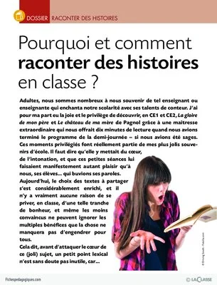 Pourquoi et comment raconter des histoires en classe ?