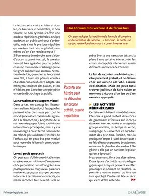 Pourquoi et comment raconter des histoires en classe ?