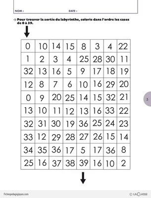 Mathématiques : labyrinthes des nombres