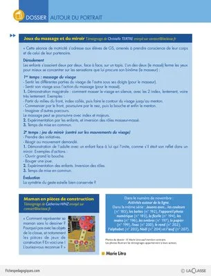 Activités autour du portrait (dossier)