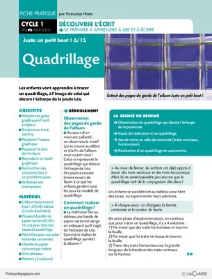 Juste un petit bout (6) / Quadrillage