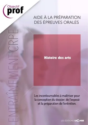 Parcours Oral CRPE - Histoire des Arts