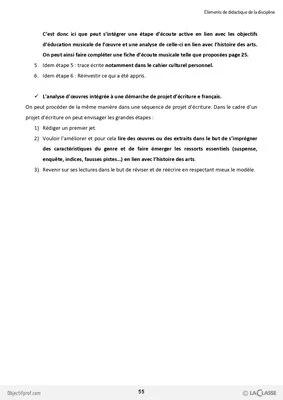 Parcours Oral CRPE - Histoire des Arts