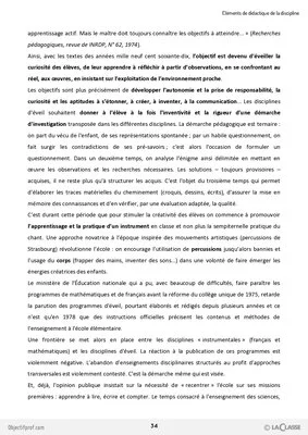 Parcours Oral CRPE - Education musicale