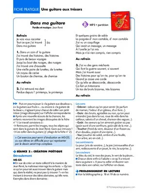 Dans ma guitare 1/3 - Une guitare aux trésors