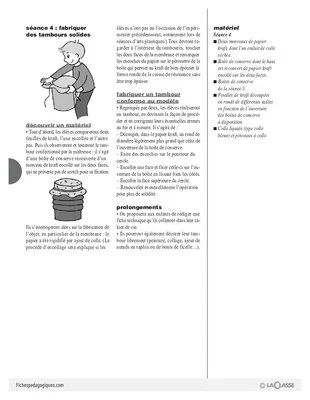 Pack thématique - Les instruments de musique en maternelle