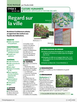 Un regard sur la ville
