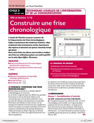 TICE et histoire (1) / Construire une frise chronologique