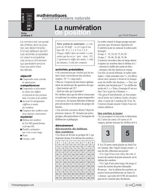 La numération de position