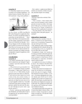 Les régions de France en chansons / Chanson de Haute-Normandie (Cycle 2)