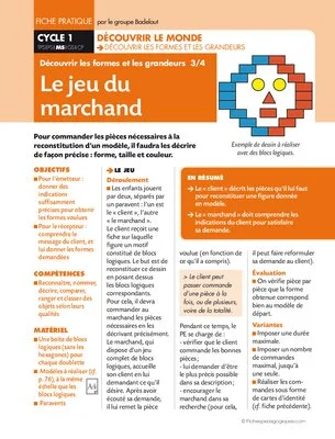 Le jeu du marchand