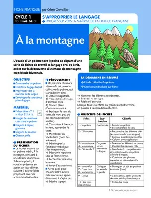 A la montagne