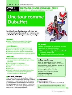 Une tour comme Dubuffet