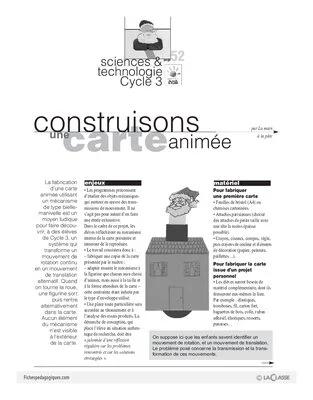 Construisons une carte animée
