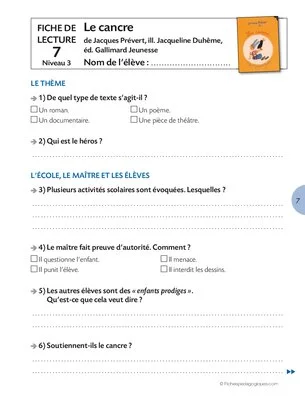 Rallye lecture « école »