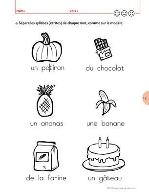 Autour des aliments
