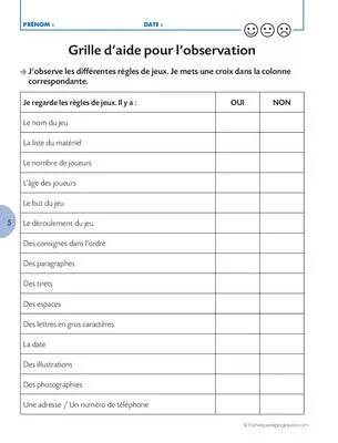 Rédaction d'une règle de jeu