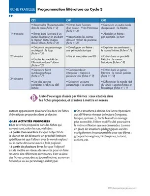 La littérature au cycle 3 (1)