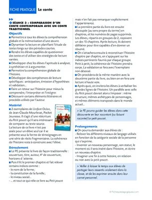 La littérature au cycle 3 (3). Le conte