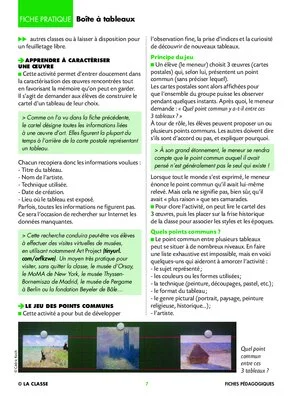Ateliers découverte en arts visuels