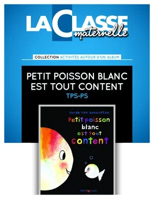 Petit poisson blanc est tout content