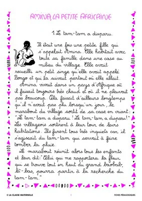 Amina, la petite Africaine (1)