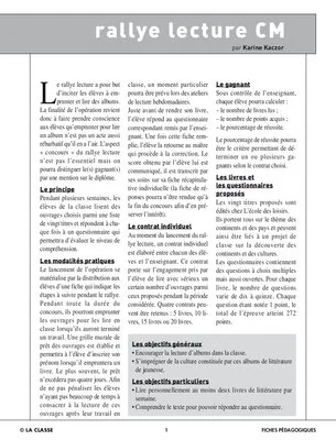 Rallye lecture CM 2010