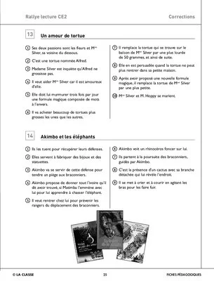 Rallye lecture CE2