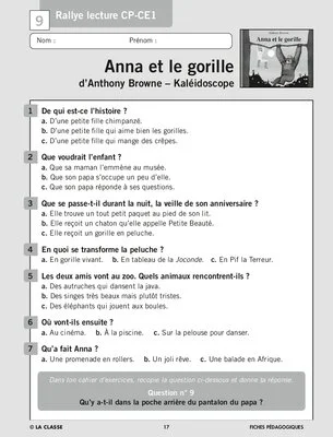 Rallye lecture CP CE1 2011