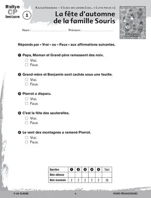Rallye lecture CP 2013