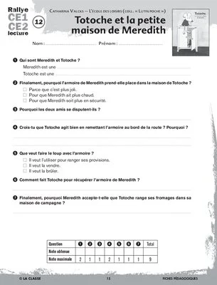 Rallye lecture CE 2013