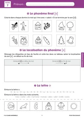 Syllasons GS Animaux de la montagne