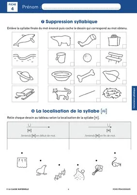 Syllasons GS Animaux du froid