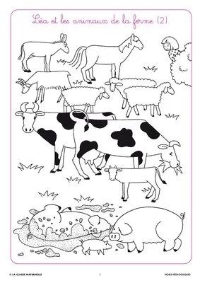 Syllasons GS Animaux de la ferme (2)