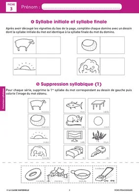 Syllasons GS Animaux de la ferme (2)