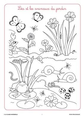Syllasons GS Animaux du jardin