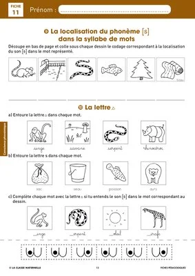 Syllasons GS Animaux de la savane (1)