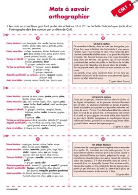 Une année de dictées CM1 juin