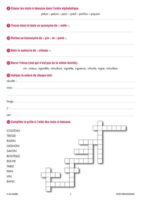 Une année de dictées CM1 juin