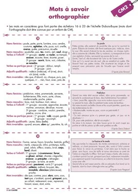 Une année de dictées CM2 juin