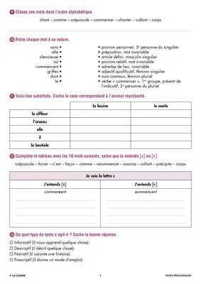 Une année de dictées CM2 juin
