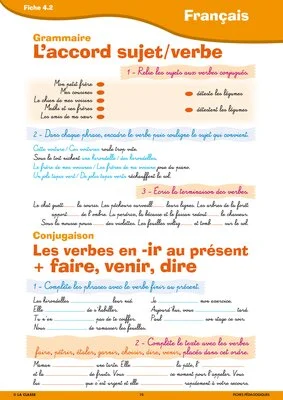 Passerelle CE1 CE2 français
