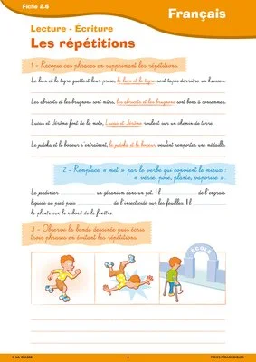 Passerelle CE2 CM1 français