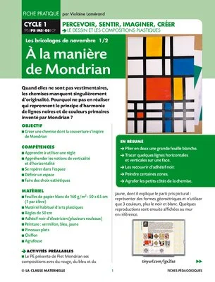 A la manière de Mondrian