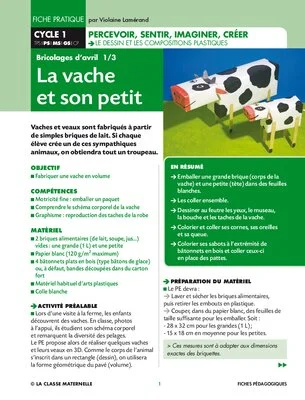 La vache et son petit