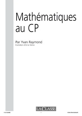 Mathématiques au CP