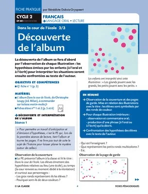 Dans la cour de l'école